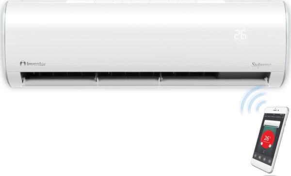 INVENTOR SUPREME SVI32- 09WFI / SVO32-09 WiFi 9.000BTU Κλιματιστικό Τοίχου White - Image 4