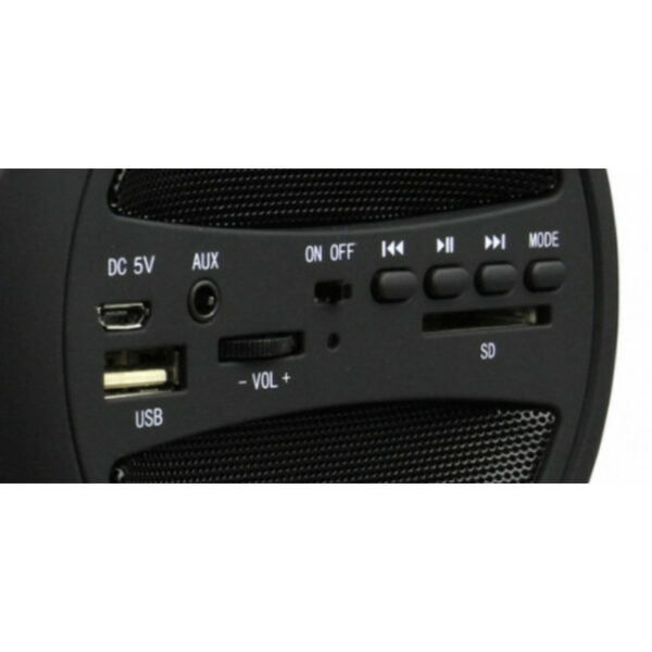 AKAI ABTS-11B Φορητό Bluetooth Ηχείο Black - Image 2