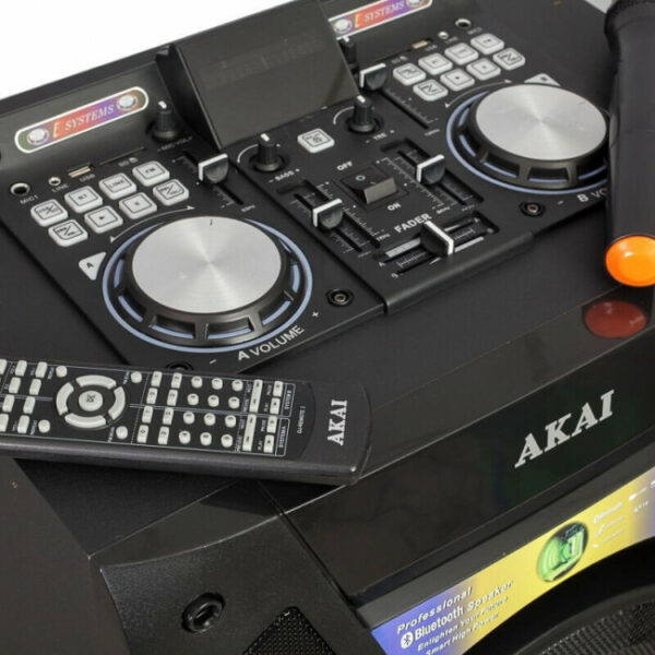 AKAI DJ-S5H Mε EQ Φορητό Ηχείο Με Μίκτη - Image 2