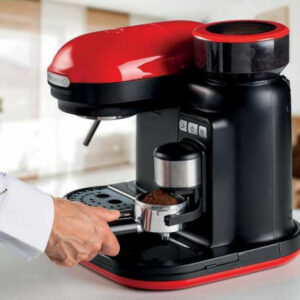 ARIETE 1318 Moderna Μηχανή Espresso Red - Image 2