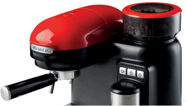 ARIETE 1318 Moderna Μηχανή Espresso Red - Image 3
