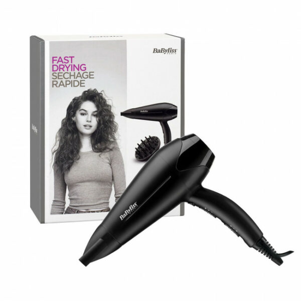 BABYLISS D563DE Power Dry Σεσουάρ μαλλιών Black - Image 3