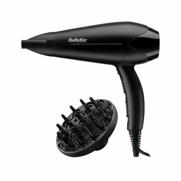 BABYLISS D563DE Power Dry Σεσουάρ μαλλιών Black