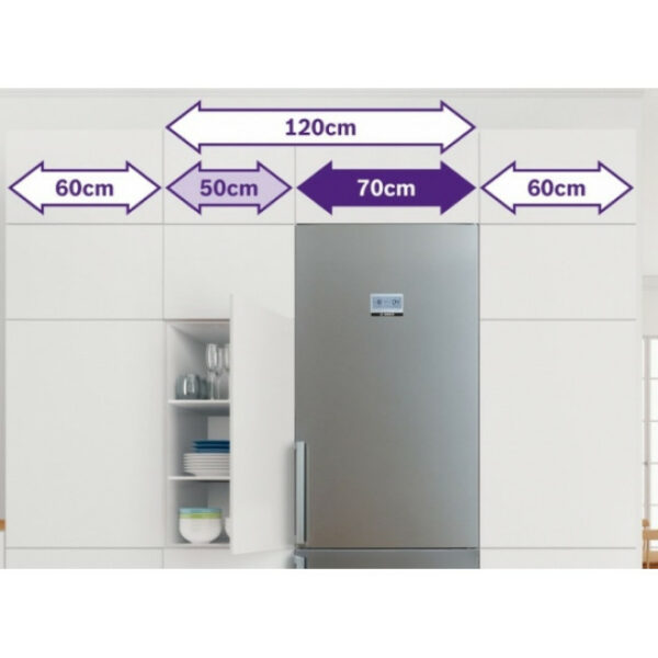 BOSCH KGN49XIEA Ψυγειοκαταψύκτης Inox mod 2023 - Image 2