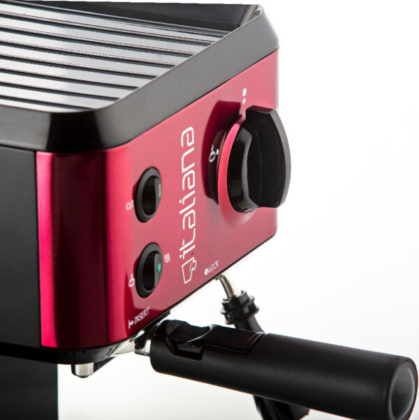 GRUPPE CM4677 Μηχανή Espresso Red/Black - Image 2