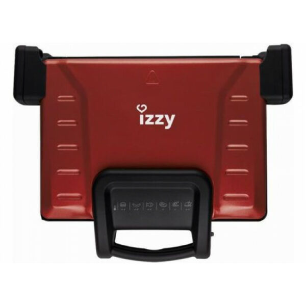 IZZY Family Grill Ceramic Τοστιέρα Red