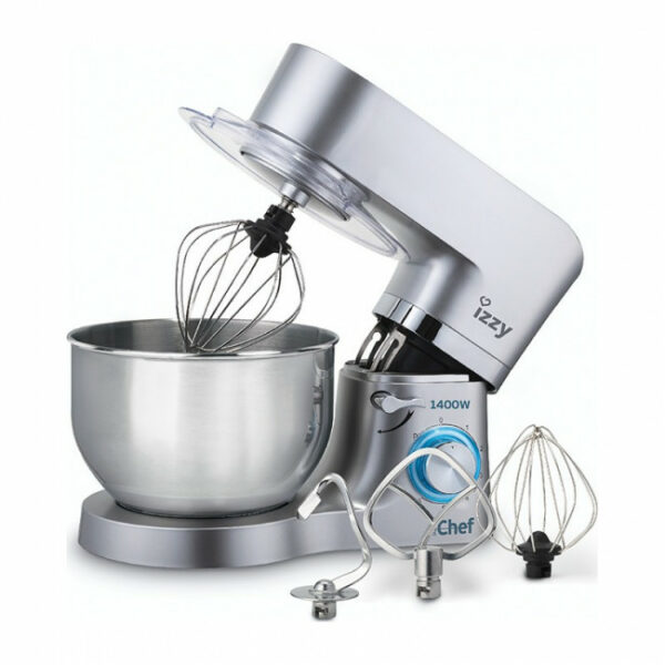 IZZY S1503 Super Chef Κουζινομηχανή Silver - Image 2