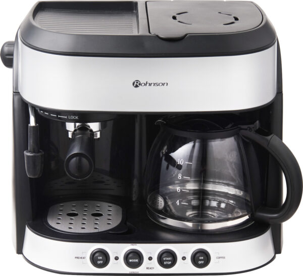 ROHNSON R-970 Πολυκαφετιέρα Black/Silver - Image 2