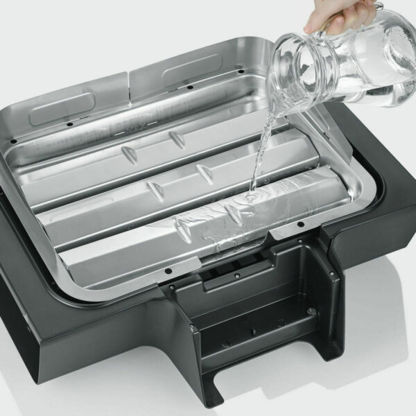 SEVERIN PG8107 SEVO GTS 3000W Ηλεκτρική Ψησταριά Black/Inox - Image 4
