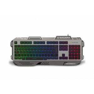 ZEROGROUND KB-2300G Sagara Gaming Πληκτρολόγιο Grey