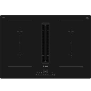 BOSCH PVQ811F15E Εστία με ενσωματωμένο απορροφητήρα Black