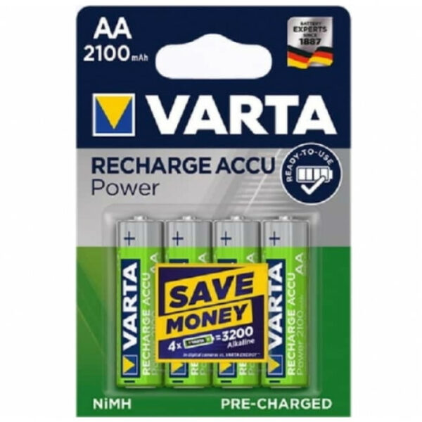 VARTA 56706 AA 2100 mAh Επαναφορτιζόμενες Μπαταρίες