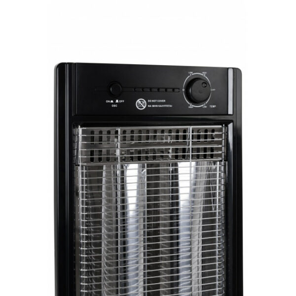 JURO PRO ILIOS CARBON Θερμάστρα χαλάζια/αλογόνου Grey