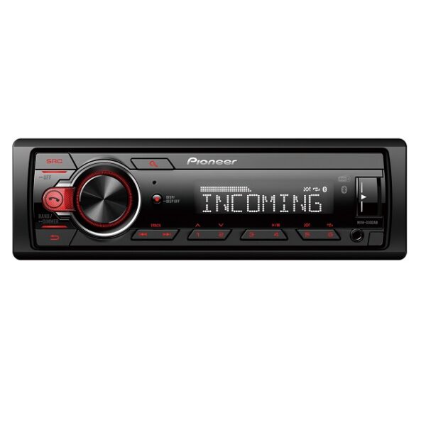 PIONEER MVH-330DAB Car Audio Player Black