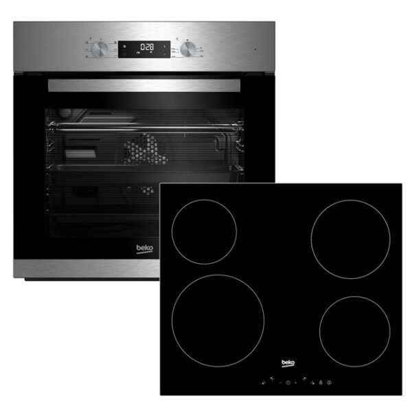 BEKO ΒΙΕ22300XD+HNIC64400T Σετ Φούρνος Εστία