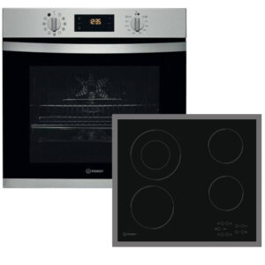 INDESIT IFWS 3841JH IX+RI 261 X Σετ Φούρνος Εστία