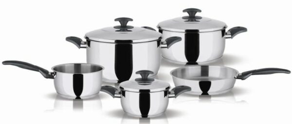 PYRAMIS Gourmet (015700901) Σετ μαγειρικών σκευών Inox