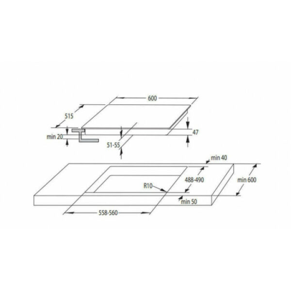 KORTING KECT641BCSC (730610) Εστία Black