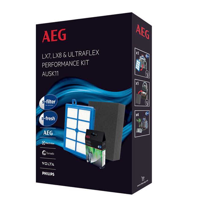 AEG AUSK11 ULTRAFLEX PERFORMANCE KIT (Φίλτρα για LX7,LX8) Φίλτρο Ηλεκτρικής Σκούπας