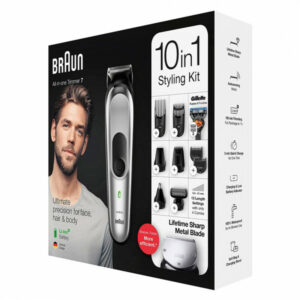 BRAUN MGK 7220 Κουρευτική μηχανή Silver/Black