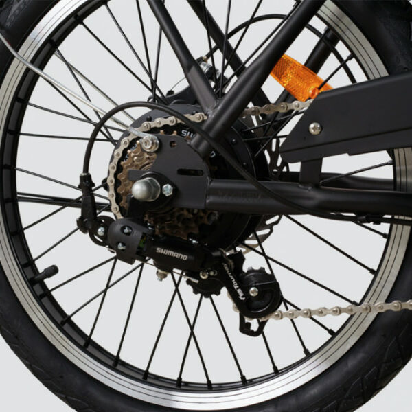 EGOBOO E-Bike E-Fold Ηλεκτρικό Ποδήλατο Black