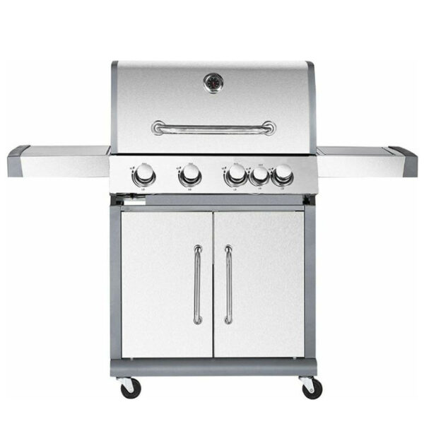 BORMANN BBQ5050 με 4 εστίες Ψησταριά Υγραερίου Inox