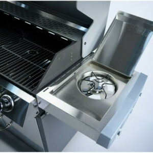 BORMANN BBQ5050 με 4 εστίες Ψησταριά Υγραερίου Inox