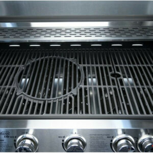 BORMANN BBQ5050 με 4 εστίες Ψησταριά Υγραερίου Inox