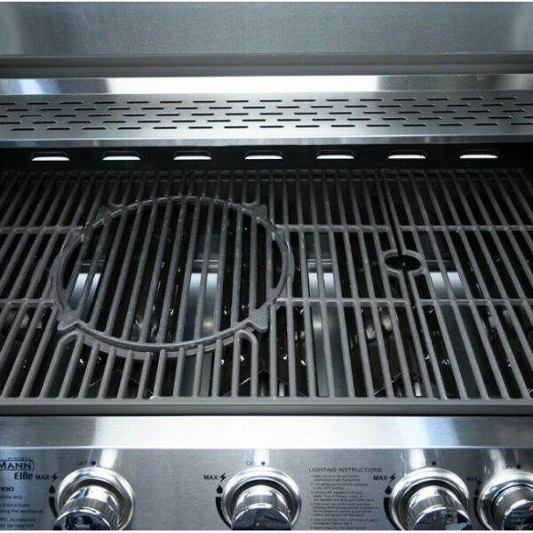 BORMANN BBQ5050 με 4 εστίες Ψησταριά Υγραερίου Inox
