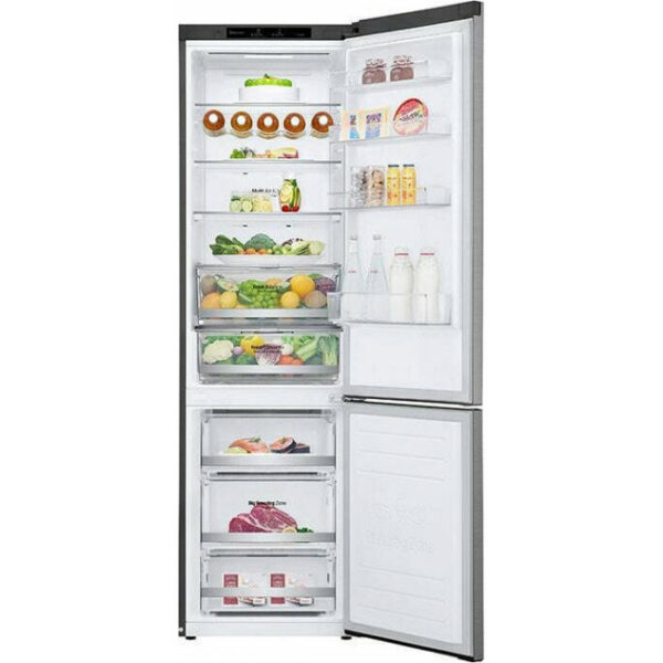 LG GBB72PZEMN Ψυγειοκαταψύκτης Inox - (12 δόσεις άτοκα)