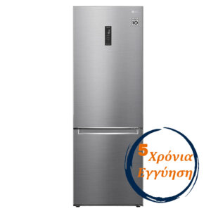 LG GBB62PZHMN Ψυγειοκαταψύκτης Inox Antifinger - (12 δόσεις άτοκα)