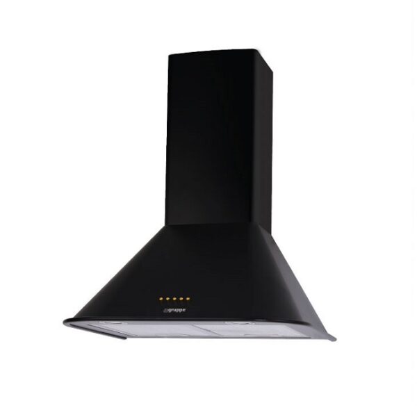 GRUPPE Armonia S-1013-A01-M13-600 Απορροφητήρας Τζάκι Black