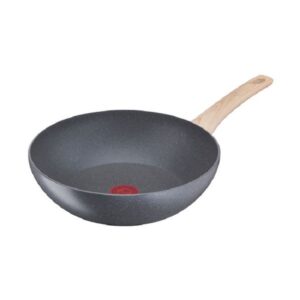 TEFAL Natural Force G26619 28cm Τηγάνι Wok Grey