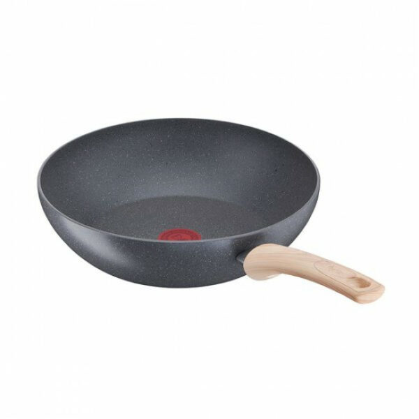 TEFAL Natural Force G26619 28cm Τηγάνι Wok Grey
