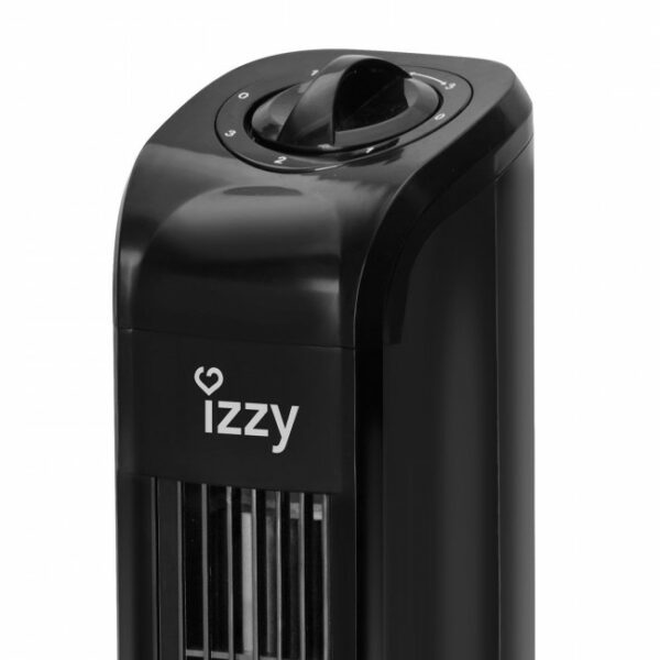 IZZY IZ-9019 (223725) Ανεμιστήρας Δαπέδου Πύργος Black