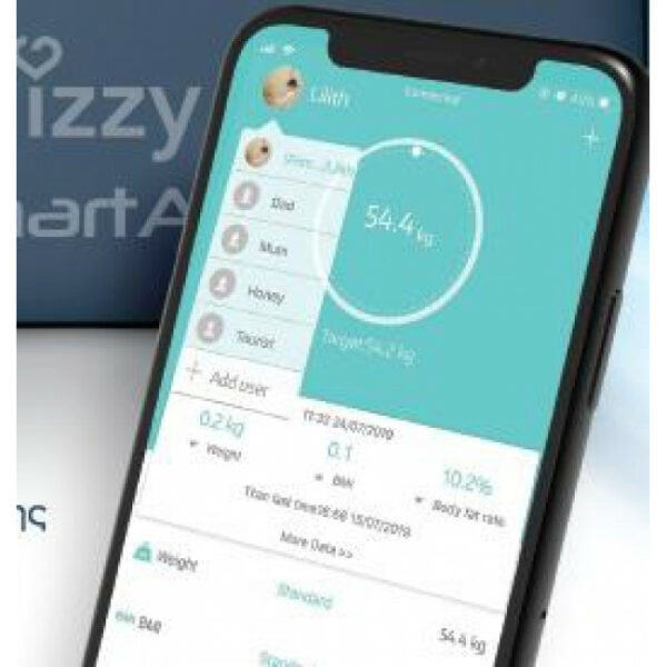 IZZY IZ-7005 SMARTAPP (223730) Ζυγαριά Μπάνιου