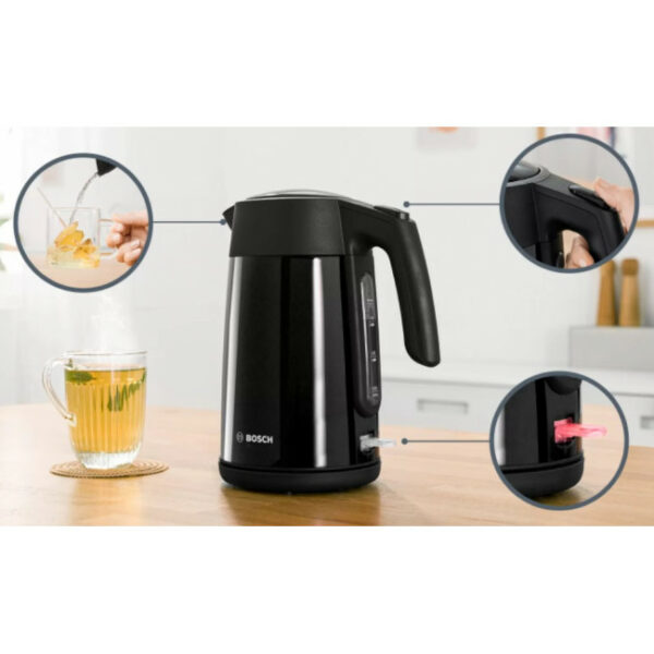 BOSCH TWK7L463 Βραστήρας Black