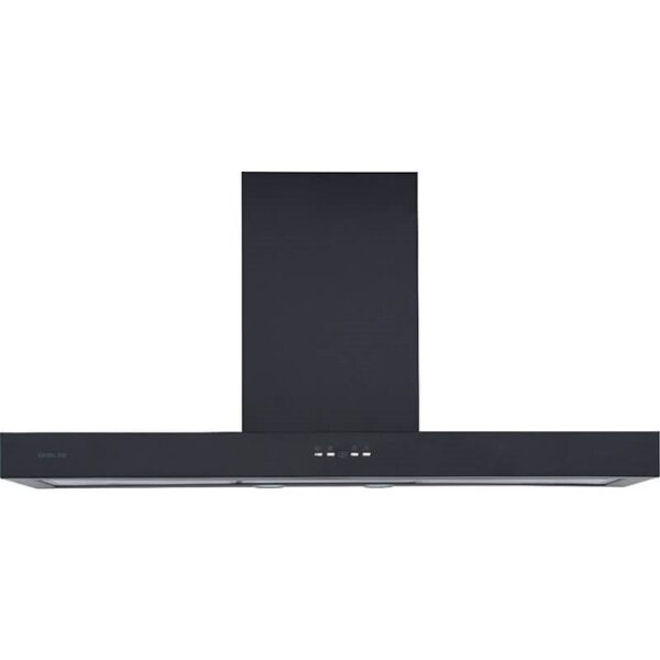 DAVOLINE TAU HPA 90cm Απορροφητήρας Τζάκι Black