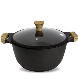 GRUPPE KETG24 24cm Χύτρα Black