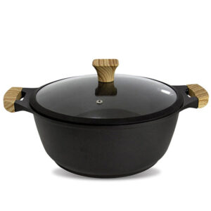 GRUPPE COOKIN KETG28 28cm Χύτρα Black