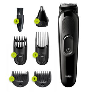 BRAUN MGK3220 Σετ Κουρευτικής Μηχανής Black