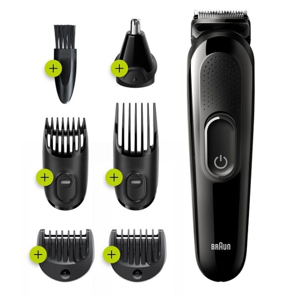 BRAUN MGK3220 Σετ Κουρευτικής Μηχανής Black