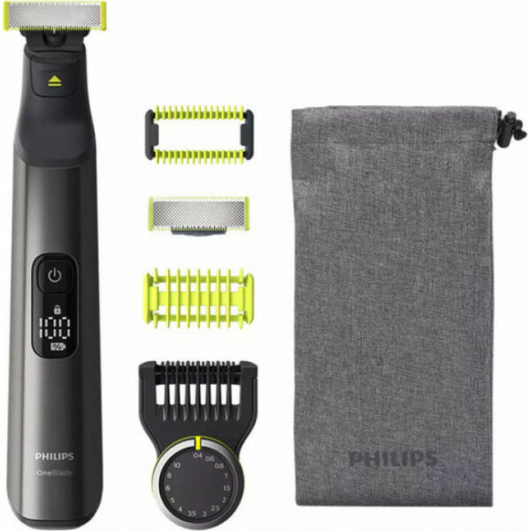 PHILIPS One Blade Pro QP6550/15 Ξυριστική Μηχανή Προσώπου Grey