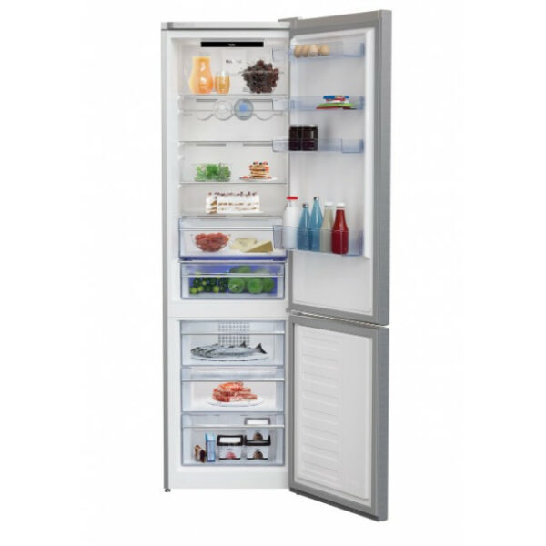 BEKO RCNA 406E40 ZXBN Ψυγειοκαταψύκτης Inox