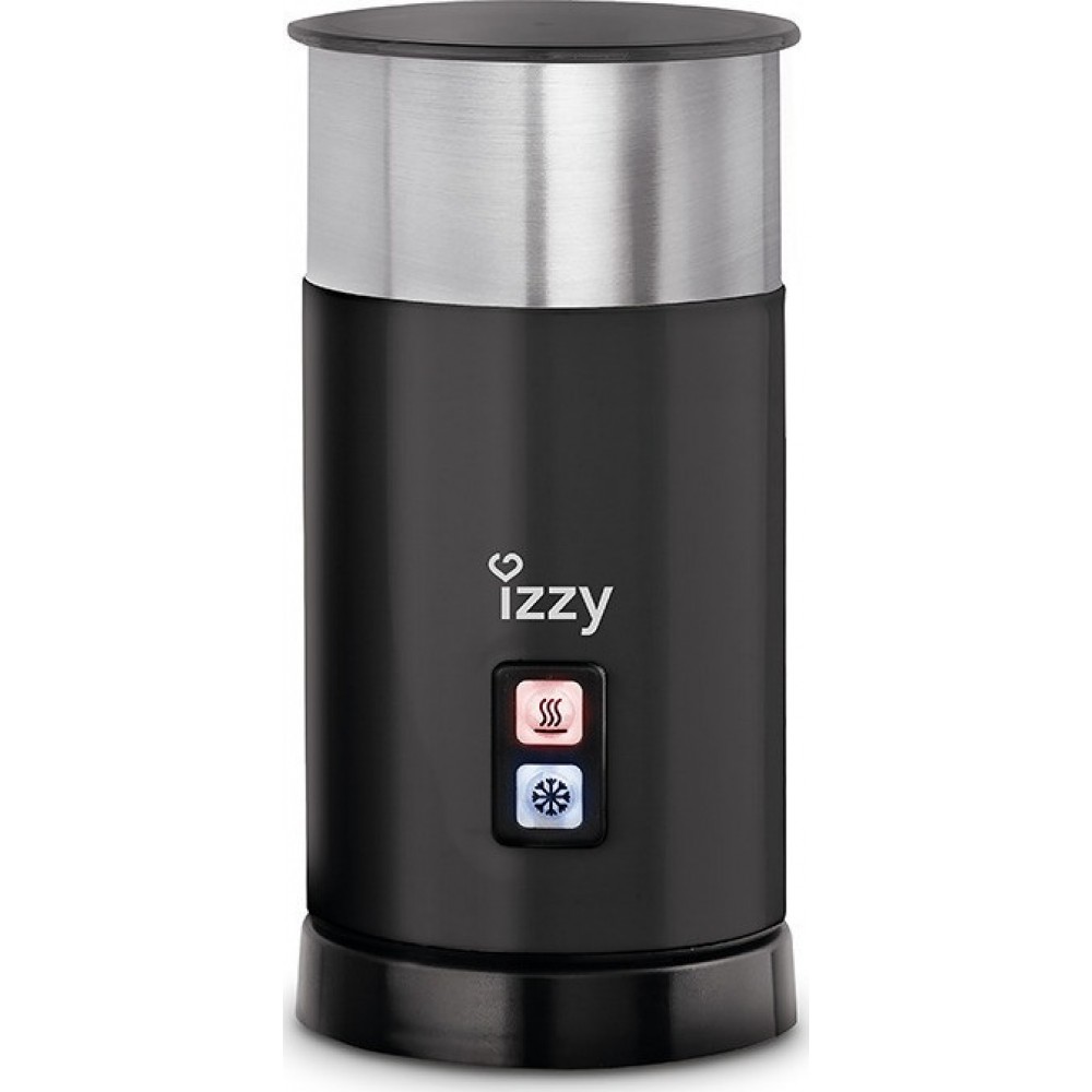 IZZY ΙΖ-6200 Latteccino Συσκευή για αφρόγαλα Black/Inox