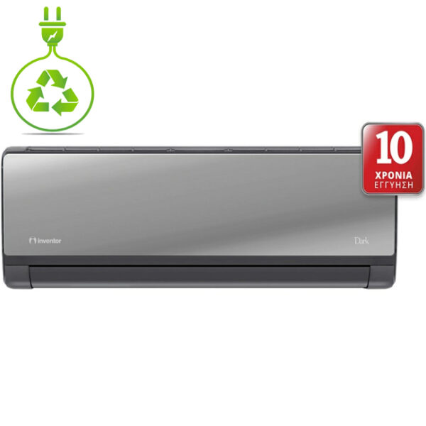 INVENTOR DARK DR2VI32-24WFI/DR2VO32-24 24000BTU Κλιματιστικό Τοίχου - (18 δόσεις άτοκα)