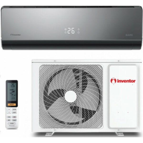 INVENTOR DARK DR2VI32-24WFI/DR2VO32-24 24000BTU Κλιματιστικό Τοίχου - (18 δόσεις άτοκα)