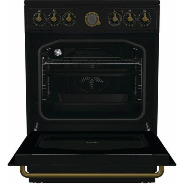 GORENJE EC62CLB Ηλεκτρική κουζίνα Retro Black - Image 2