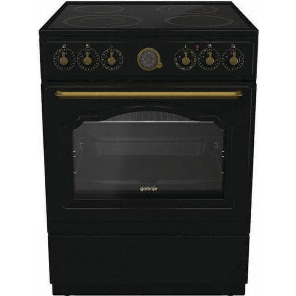GORENJE EC62CLB Ηλεκτρική κουζίνα Retro Black