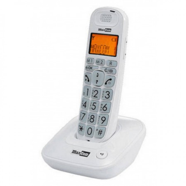 MAXCOM MC6800 Ασύρματο Τηλέφωνο White